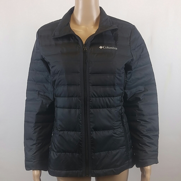 columbia women's lightweight mckay lake down full zip puffer jacket